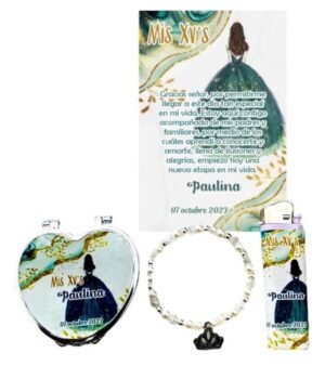 Set de 30 Recuerdos para XV años