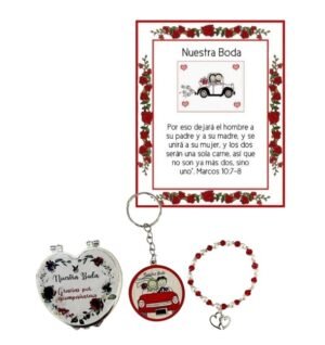 Set de 30 Recuerdos para Boda – Diseño de Novios