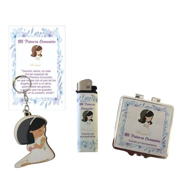 Set de 30 Recuerdos para Primera Comunión Niña #1