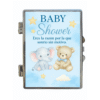 Espejo de Baby Shower con Elefante y Osito. Set 10 piezas.