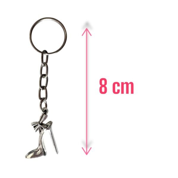 tamaño de Llavero de Quinceañera con Tarjeta de Agradecimiento – Detalle Especial para Tus XV Años. Set 10 piezas.