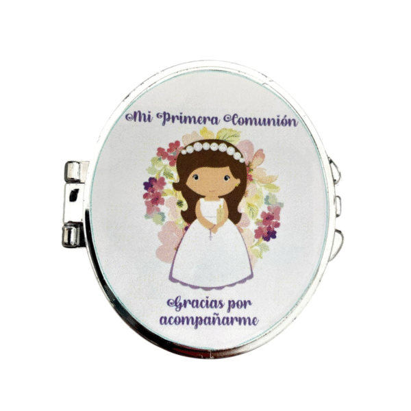 Espejo Recuerdo Mi Primera Comunión Niña. Set 10 piezas.