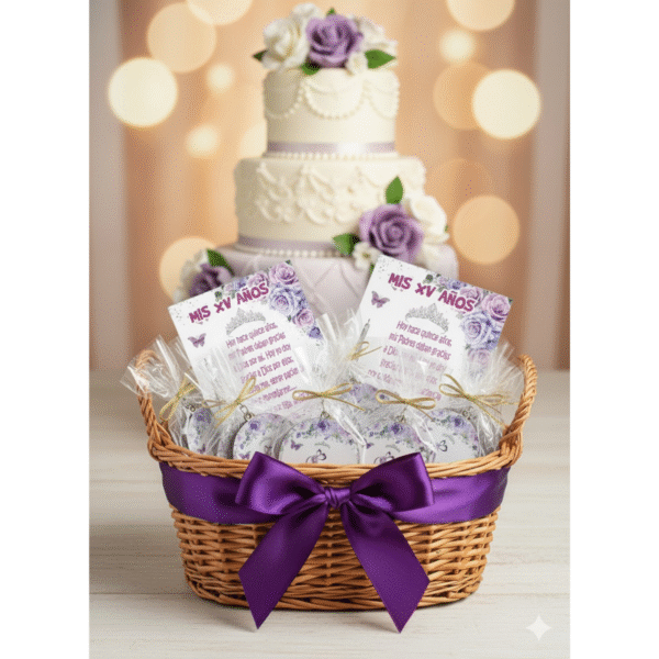 det1 Llavero XV Años Morado